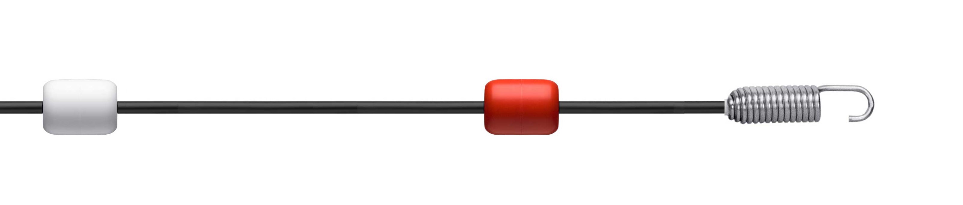 abgrenzungsleine, 2 kugeln pro meter, spiralfeder