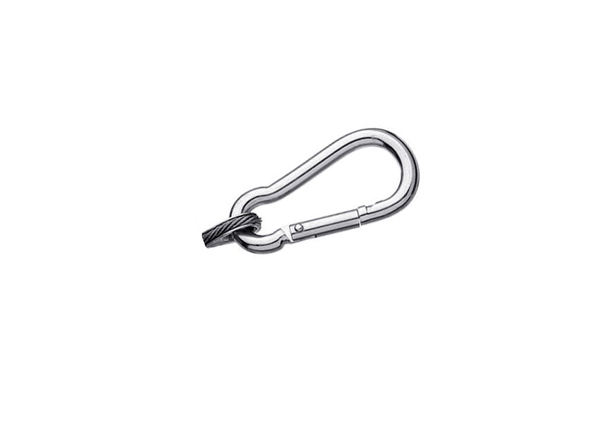 Karabinerhaken zu Weibel Schwimmleinen